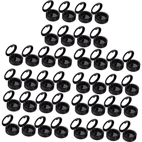 40 pcs Empty Eye Shadow Box Cream vials DIY Cosmetic Pot Empty Blush Container Empty Makeup Case Magnetic Container Eyeshadow Blush Organizer Cream pots Make up Bead abs Travel