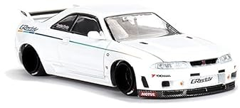 True Scale Miniatures Modellauto Kompatibel mit Nissan Skyline GT-R (R33) DAI33 V1 Limited Edition 1/64 Druckguss Modellauto Kaido House KHMG113
