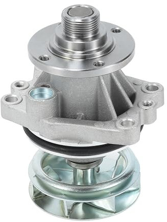 Partuto Pompa dell'Acqua No.11511433712/11511433828 - Pompa dell'Acqua Anteriore per Auto - per BMW 320I 1992-2005 Tono Argento in Metallo - 1 pezzo
