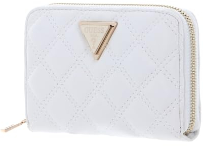 Guess Giully SLG Zip Around Wallet White