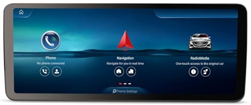 Erisin Android 14 Autoradio 8 Kern 8+128GB für Mercedes C/GLC/X/V Klasse W205 X253 W447 X200 GPS Navi Drahtlos Carplay 12,3 IPS WiFi DSP Bluetooth 5.0 Comand DVR Canbus NTG 5.0