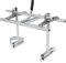 MINRS 24 Zoll Mobiles Sägewerk, Kettensägewerk 35.5-60.96 cm Tragbare Sägemühle mit Handschuhe Ergonomisch Griff Werden Sowohl Benzin- Als Auch Strombetriebene Kettensägen Unterstützt