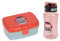 LÄSSIG Brotdose & Trinkflasche Set - Lunch Set mit Lunchbox und Trinkflasche (460 ml)/Tiny Drivers Fire Engine