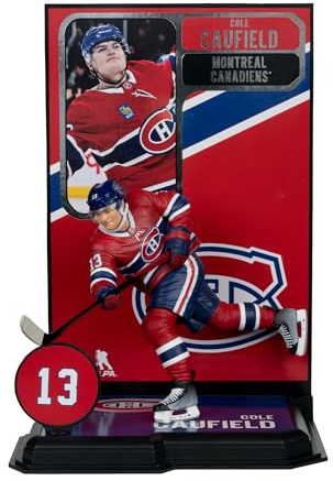 McFarlane Toys Cole Caufield (Montreal Canadiens) NHL 17,8 cm Posed Figure McFarlane's SportsPicks