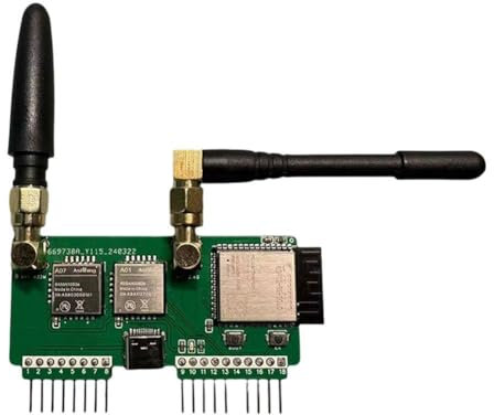 Placa de desarrollo para Flipper Zero Accessory CC1101 NRF24 ESP32 Funciones 3 en 1 Placa de expansión múltiple