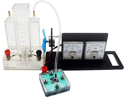 GTHTUHFD Ausrüstung Für Physikalische Experimente, Physikalischer Demonstrator Für Wasserstoff-Sauerstoff-Batterien, Wasserstoff-Brennstoffzellen-Demonstrator - Unterric,