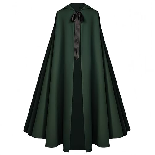 Proumhang Halloween -Kapuze -Umhang für Erwachsene 130cm