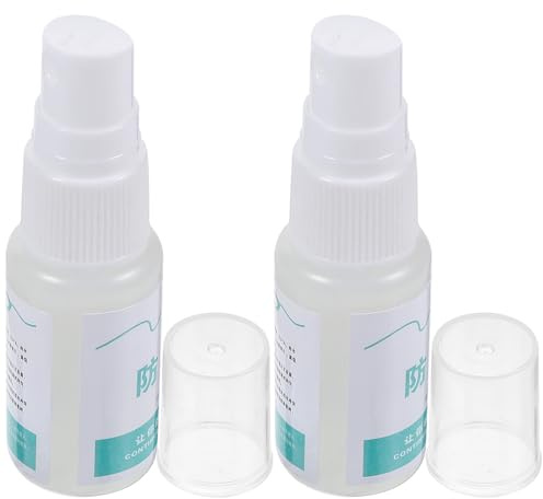CONGARTENO 2 Flaschen Antibeschlagspray für Schwimmbrillen Tragbar aus Abs Material Verhindert das Beschlagen der Linsen für Sportliche Schwimmer und Taucher Zufälliger Stil