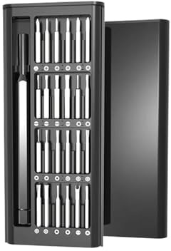 25 in 1 with 24 Piece Magnetic Precision Screwdriver Set，Mini Pocket Set, Small Repair for Mobile Phone/Came Wide Range Applications