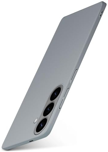 moex für Samsung Galaxy S26 Plus Hülle Ultra Dünn, Schutzhülle mit erhöhtem Kameraschutz, Slim Cover Hardcase Backcover, Dünnste Handyhülle Minimalistisch Alpha Case, Matt Taupe