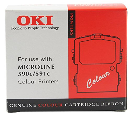 OKI 40107101 Microline 590, 591 Farbband farbig 4.000.000 Zeigen