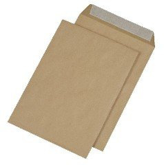 NEUTRAL 30005512 Versandtaschen B4, ohne Fenster, haftklebend, 110 g/qm, braun, 250 Stück