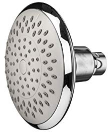Croydex rund Dusche Overhead, Silber, KLEIN