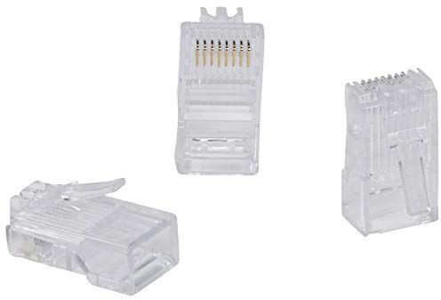 Legrand 0 517 03 RJ 45 Wire Connector - Wire Connectors (RJ 45, Gold, 11.7 mm).