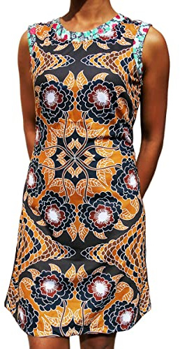 PANASIAM Dress, UGrSD323, in Brown, L