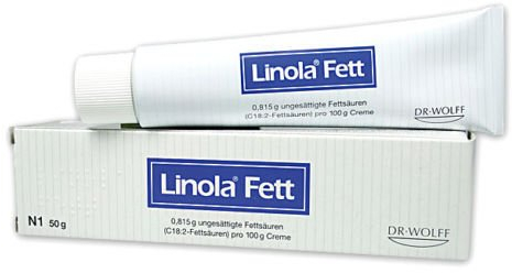 LINOLA FETT Behandlung von milder und atopischer Dermatitis, alle Hauttypen, Unisex, 50 g
