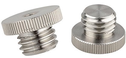CAMVATE 1/4-20 to 5/8-11 Threaded Screw Adapter For Tripod Laser Level BOSCH Adapter(2 Pieces)
