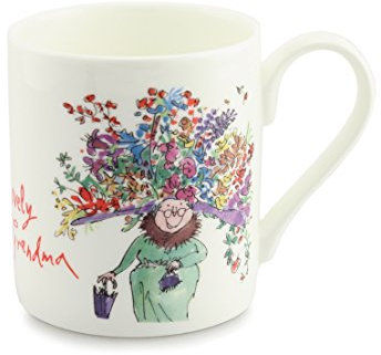 Quentin Blake Lovely Grandma, Fine Bone China Mug
