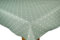 Karina Home Polka Dotty PVC Wipe Clean Tablecloth Vinyl (Duckegg Green, 250 x 140cm)