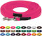 LENNIE BioThane Schleppleine, 13mm, Hunde 15-25kg, 15m lang, mit Handschlaufe, Magenta, genäht