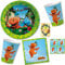 HHO Drache-Kokosnuss-Party Der kleine Drache Kokosnuss-Party-Set 36tlg. für 8 Gäste : Teller Becher Servietten