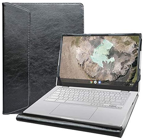 Alapmk Protective Case Cover For 14 ASUS Chromebook C425/Chromebook Flip C433TA & Lenovo Yoga Slim 7 14IIL05/Ideapad Slim 7 14IIL05 & Dell Latitude 7410 7420/Latitude 7410 7420 2-in-1 Laptop,Black