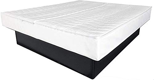 Aqua Sense Premium Tencel Wasserbett Bezug 180x220 cm mit Reißverschluss - Wasserbett Auflage und Überzug für 180/220 cm Matratzen