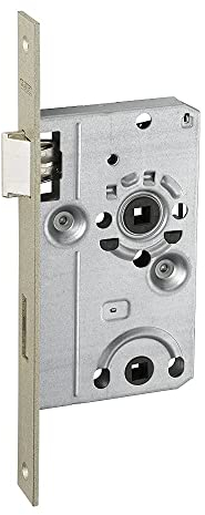 ABUS - Mortice lock for toilet doors ES WC R S 55 78 24-61768 silver