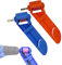peiyee 2 pcs Tragbarer Korund Schleifscheibe - Bohrerspitzer,Tragbares Diamant-Bohrerschärfgerät,Hochwertigem ABS-Kunststoff und Bohrer Schärfer Korund, Hohe HäRte,Solide und Langlebig(Blau,Orange)