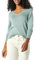 Amazon Essentials Maglione Leggero a Maniche Lunghe con Scollo a V, vestibilità Classica (Disponibile in Taglie Forti) Donna, Verde Salvia Puntinato, L