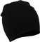 Durio Baby Mütze Jungen Mädchen Unisex Babymütze Kleinkind Wendemütze Jersey Slouch Beanie Mütze Infant Hut Schwarz 1-4 Jahre