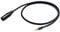 PROEL CHLP290LU5 - Cavo audio con connettore MiniJack stereo 3,5mm a connettore singolo Cannon XLR 3P Maschio, Nero (CHLP290LU5)