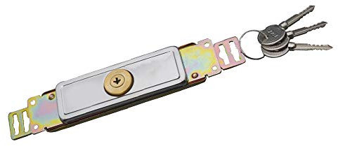 Cerradura de puerta de persiana enrollable con rodillo de metal para garaje (tipo B)
