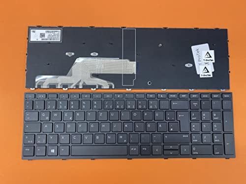 German Keyboard Compatible with HP ProBook 450 G5 (3KY71ES)