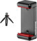 Manfrotto MTPIXIMII-B, PIXI Mini Tripod with Handgrip, Black & MCLAMP, Universal Smartphone Clamp with Thread Connections, for iPhone with or without case, Foldable, Compact Size, Vlogging, Black