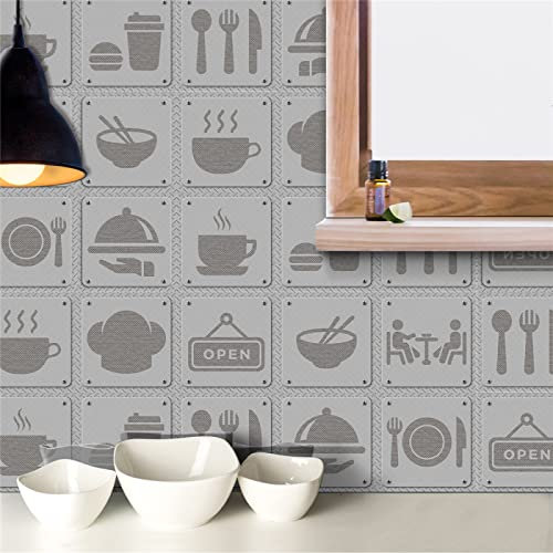 Piastrelle Ddesive Cucina Stampa Tortora Piastrelle Adesive Bagno Impermeabile Mattonelle Adesive PVC Adesivi per Piastrelle Cucina Fai da Te Mattonelle Adesive Bagno10 Pezzi(10X10cm)