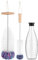 WANGCL Flaschenbürste, Flaschenreinigungsbürste, für SodaStream Glasflaschen, kratzfreier Reinigungsflaschenreiniger für Glaskaraffe, 0,6 Liter, Sodaflaschen, Trinkflaschen (2 Stück, weiß)