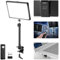 NEEWER GL25B 12.9 Streaming Key Light, 2.4G RT100 Remote & PC/Mac APP Control 25W 2300Lux/0.5m 2900K–7000K CRI98+ Dimmable Edge Emitting Silent Webcam Video Light with Desk Stand & USB Transmitter