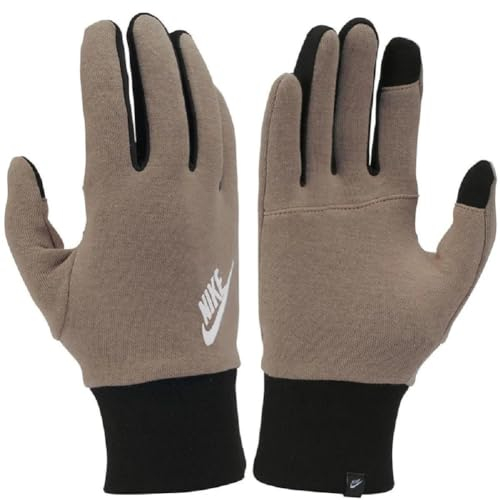 NIKE Club Fleece Gloves Handschuhe (Brown/Black, XL)