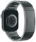 MaKTech Banda de Titanio,Correa de Pulsera de Metal Ligero Con Hebilla Incrustada,para Apple Watch 10/9/Ultra 2/SE/8/7[2024] (42mm/41/40mm,Gris)