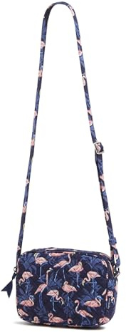 Vera Bradley Evie Crossbody Geldbörse aus Baumwolle Umhängetasche