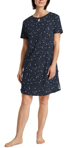 CALIDA Sweet Dreams Kurzarm-Nachthemd Damen | Länge 95cm, aus 100% Baumwolle
