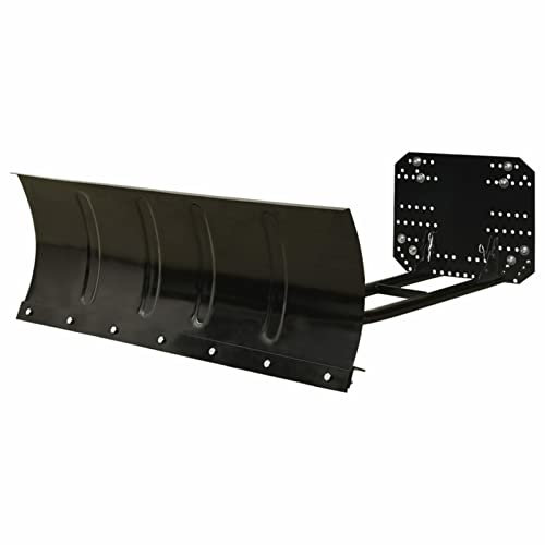 Somanki Pala quitanieves para Quad ATV 115x38 cm Negro, Quitanieves Pala, Lanzadores De Nieve, Pala De Nieve
