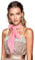DAMILY 70 x 70 cm Bandana Damen Seidentuch Kopftuch Sommer Quadratische Schal Square Bandanas Haarschal Einfarbiger sonnenschutz kopf(Rosa)