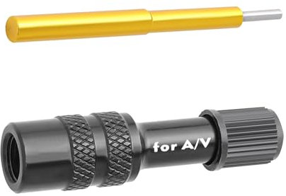 Front Fork Air Adapter - Bike Front Fork Valve Adapter | Anti Slip Valve Extender | Valve Extension Converter | Valve Extender | Tire Pump Accessories for Mountain Bike Road Bike