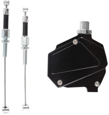 Enwye Kit de conversión de Motocicleta con Cable de Embrague para la mayoría de Motocicletas y Motos de Cross Equipadas con embragues con Extractor de Cable (Negro)