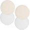 JECOMPRIS 4 Coppette Assorbilatte Lavabili Riutilizzabili e Impermeabili per Allattamento e Comfort delle Mamme Assorbono Efficacemente Perdite