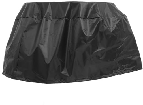 VALICLUD Wetterfeste Grillabdeckung aus 210D Oxford Gewebe Rund 76X58cm Outdoor BBQ Schutzhaube für Kugelgrills und Gartenmöbel