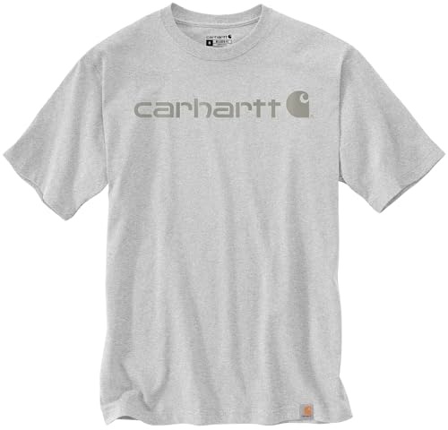 Carhartt Herren Dearborn Relaxed Logo T-Shirt Work Utility T-Shirt (1er Pack)