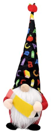 JOINPAYA Bleistift Gnom Plüschpuppe Schulanfang Dekoration Tischzwerg Ornament Kuschelfigur